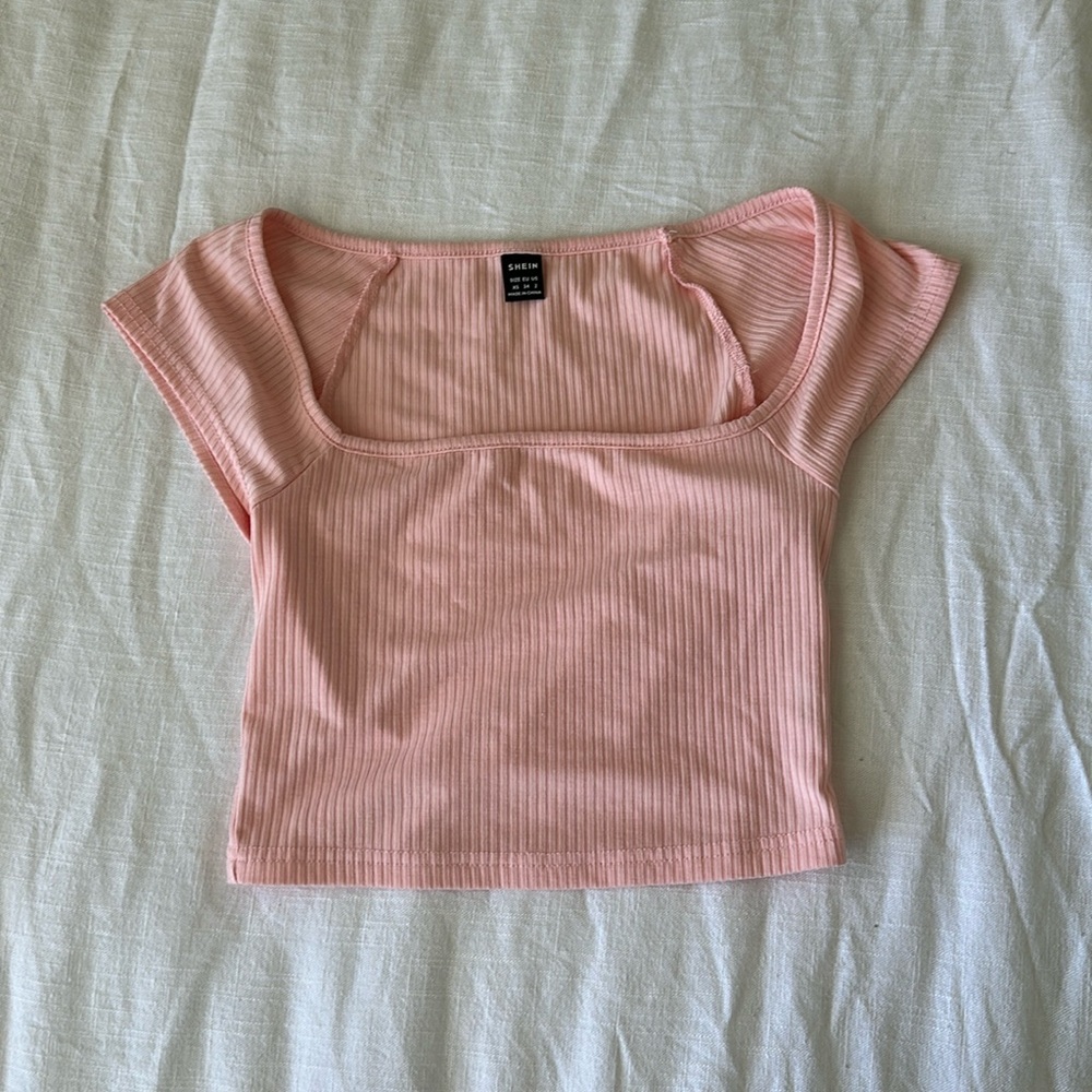 XS Pink Crop Top